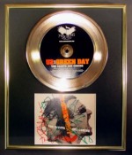 U2/GREENDAY/CD GOLD SINGLE/SIGNED/
